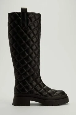 Puffy Quilted Boots