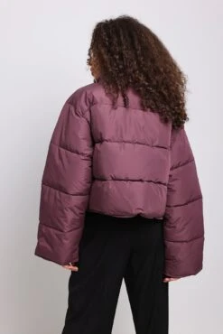 NA-KD Recycled Short Padded Press Button Jacket -Na-Kd nakd recycled short padded press button jacket 1100 005043 0212 6776