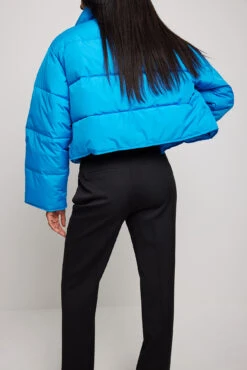 NA-KD Recycled Short Padded Press Button Jacket -Na-Kd nakd recycled short padded press button jacket 1100 005043 0003 3304