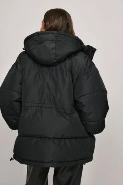 Recycled Waist Drawstring Padded Jacket -Na-Kd nakd recycled waist drawstring padded jacket 1100 005042 0002 02b 12