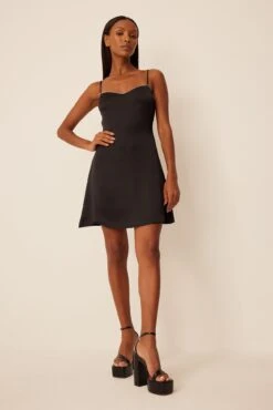 Rhinestone Detail Mini Dress -Na-Kd nakd rhinestone detail mini dress 1727 000086 0002 12269