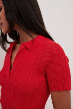 NA-KD Rib Knitted Collar Midi Dress 39 NA-KD Rib Knitted Collar Midi Dress -Na-Kd nakd rib knitted collar midi dress 1100 007092 0004 2454