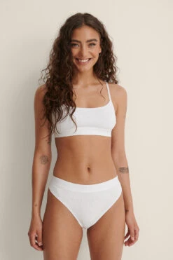 Ribbed Cotton Top -Na-Kd nakd ribbed cotton top 1013 000818 0001 03j r