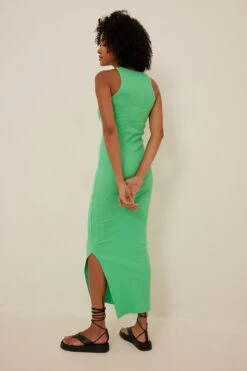 Ribbed Maxi Dress -Na-Kd nakd ribbed maxi dress 1044 000262 0010 0001