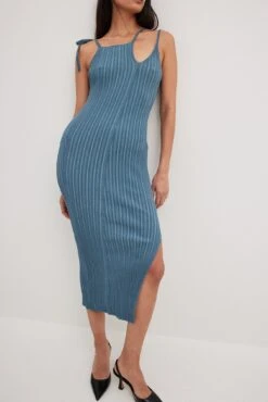 Ribbed Strappy Dress 9 Ribbed Strappy Dress -Na-Kd nakd ribbed strappy dress 1686 000152 0003 12450