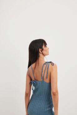 Ribbed Strappy Dress 10 Ribbed Strappy Dress -Na-Kd nakd ribbed strappy dress 1686 000152 0003 12491