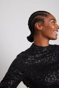 Rouched Sequin Mini Dress -Na-Kd nakd rouched sequin mini dress 1017 002002 0002 13689