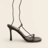 Rounded Toe Strappy Heels -Na-Kd nakd rounded toe strappy heels 1055 001005 0002 01m