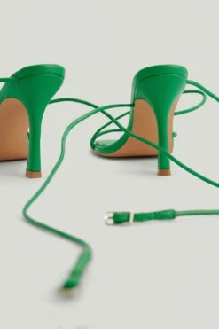 Rounded Toe Strappy Heels -Na-Kd nakd rounded toe strappy heels 1055 001005 8531 04m