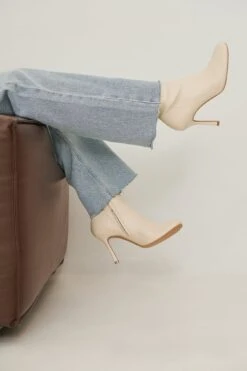 Rounded Toe Ankle Boots -Na-Kd nakd rounded tow ankle boots 1055 001055 0342 01l