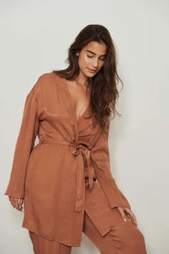 Satin Loungewear Robe