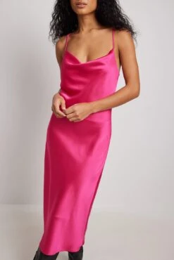 NA-KD Satin Midi Dress -Na-Kd nakd satin midi dress 1100 006812 0015 10934 copy