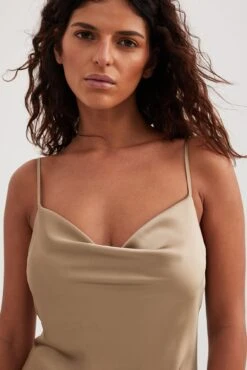 NA-KD Satin Midi Dress -Na-Kd nakd satin midi dress 1100 006812 0668 20251