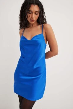 NA-KD Satin Mini Dress -Na-Kd nakd satin mini dress 1100 006811 0277 14643