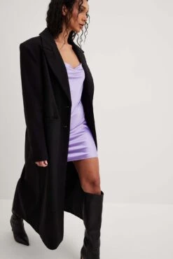 NA-KD Satin Mini Dress -Na-Kd nakd satin mini dress 1100 006811 0208 15118