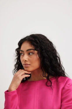 Seam Detail Satin Mini Dress -Na-Kd nakd seam detail satin mini dress 1791 000008 0015 21107