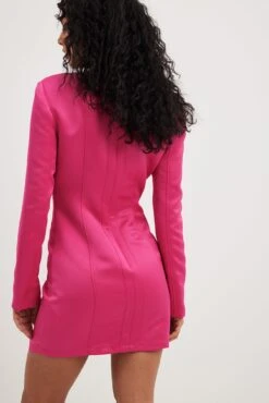 Seam Detail Satin Mini Dress -Na-Kd nakd seam detail satin mini dress 1791 000008 0015 21125