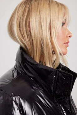 NA-KD Shiny Padded Jacket -Na-Kd nakd shiny padded jacket 1100 006671 0002 1395