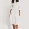 Shirred Midi Dress -Na-Kd nakd shirred midi dress 1018 004469 0001 01c r