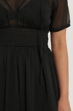 NA-KD Shirred Smock Waist Dress -Na-Kd nakd shirred smock waist dress 1100 002900 0002 05g