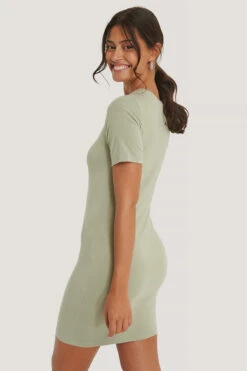 Short Sleeve Dress -Na-Kd nakd short sleeve dress 1100 003354 0052 02k