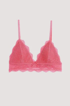 Soft Bra Bow Detailed Lace Top -Na-Kd nakd soft bra bow detailed lace top 1013 001283 0348 0009 flatlay r 1