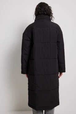 NA-KD Square Padded Long Jacket -Na-Kd nakd square padded long jacket 1100 006683 0002 9080 copy