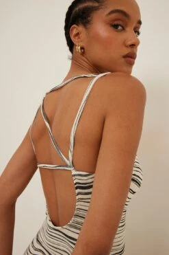 Squared Neck Mini Dress -Na-Kd nakd squared neck mini dress 1756 000002 0142 4512