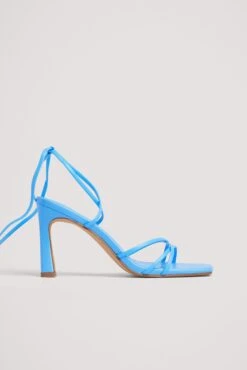 Squared Toe Strappy Heels -Na-Kd nakd squared toe strappy heels 1055 001376 0003 0347