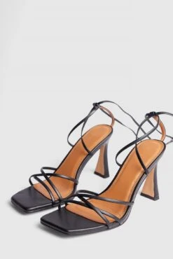 Squared Toe Strappy Heels -Na-Kd nakd squared toe strappy heels 1055 001376 0002 0645