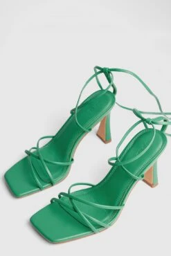 Squared Toe Strappy Heels -Na-Kd nakd squared toe strappy heels 1055 001376 0010 0670 r