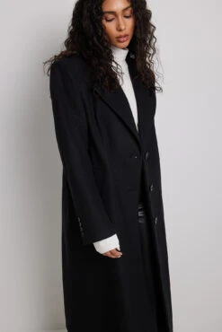 NA-KD Straight Coat -Na-Kd nakd straight coat 1100 006782 0002 1559