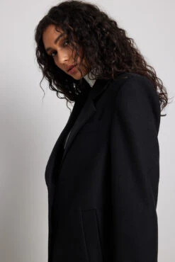 NA-KD Straight Coat -Na-Kd nakd straight coat 1100 006782 0002 1564