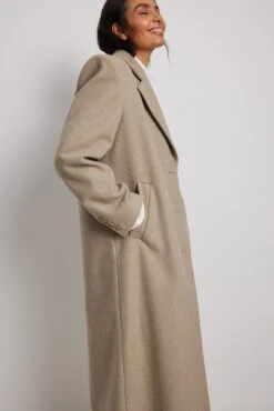 NA-KD Straight Coat