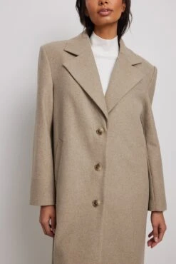 NA-KD Straight Coat -Na-Kd nakd straight coat 1100 006782 0301 0481