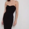Strapless Tight Midi Dress 2 Strapless Tight Midi Dress -Na-Kd nakd strapless tight midi dress 1786 000009 0002 39044