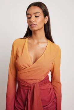 Straps Waist Ombre Maxi Dress -Na-Kd nakd straps waist ombre maxi dress 1018 009366 9416 11894