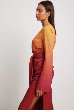 Straps Waist Ombre Maxi Dress -Na-Kd nakd straps waist ombre maxi dress 1018 009366 9416 11950