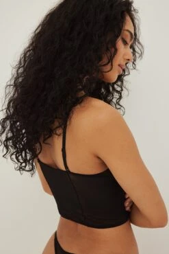 Striped Eyelash Lace Corset -Na-Kd nakd striped eyelsh lace corset 1013 001083 0002 11232 1