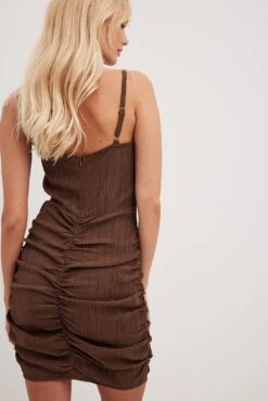 Structured Gathered Sides Mini Dress -Na-Kd nakd structured gathered sides mini dress 1014 001537 0017 2289