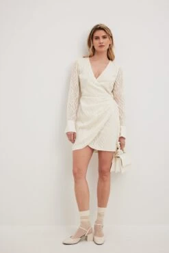 Structured Overlap Draped Mini Dress 9 Structured Overlap Draped Mini Dress -Na-Kd nakd structured overlap draped mini dress 1014 001554 4070 28576 01c