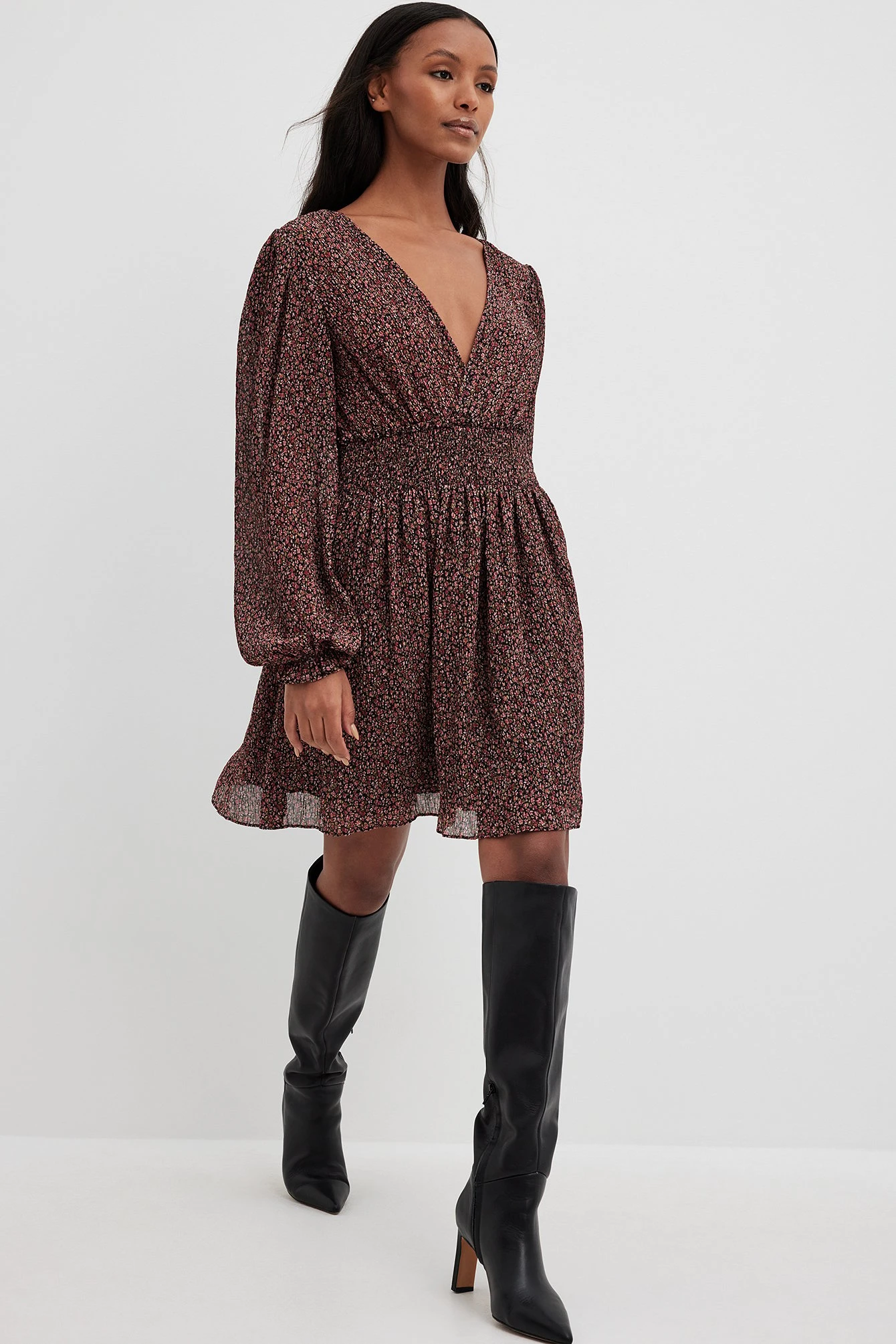 Structured Smock Waist Dress 11 Structured Smock Waist Dress - Image 9