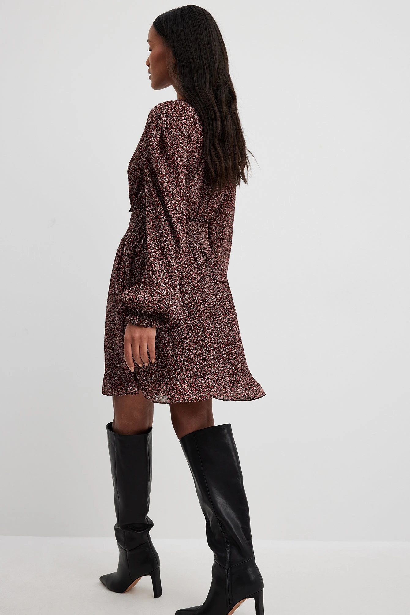 Structured Smock Waist Dress 12 Structured Smock Waist Dress - Image 10