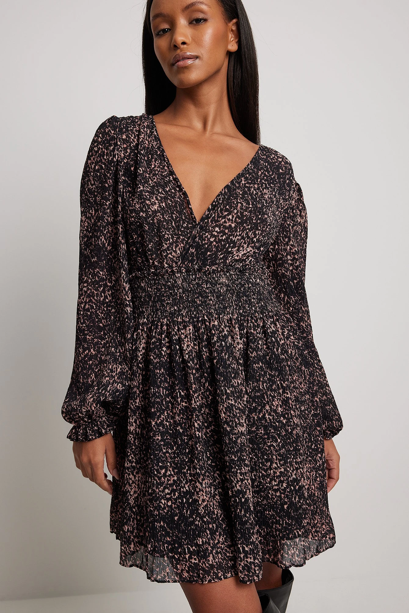 Structured Smock Waist Dress 7 Structured Smock Waist Dress - Image 5