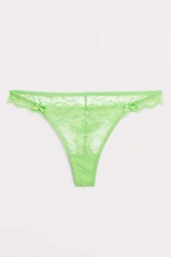 Sugar Bow Lace Thong -Na-Kd nakd sugar bow lace thong 1013 001049 9680 0534 flatlay 1