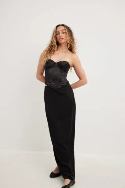 Tailored Satin Corset -Na-Kd nakd taiolred satin corset 1013 001324 0002 35538