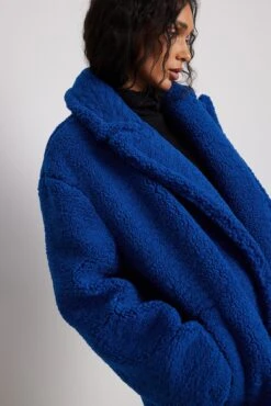 NA-KD Teddy Coat -Na-Kd nakd teddy coat 1100 006694 0003 0055