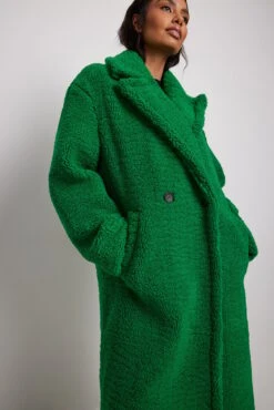 NA-KD Teddy Coat -Na-Kd nakd teddy coat 1100 006694 0010 0736