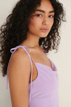 NA-KD Tie Shoulder Sheer Mini Dress -Na-Kd nakd tie shoulder sheer mini dress 1100 004592 0368 04g