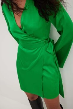 Tie Waist Flowy Mini Dress -Na-Kd nakd tie waist flowy mini dress 1014 001492 0010 13774